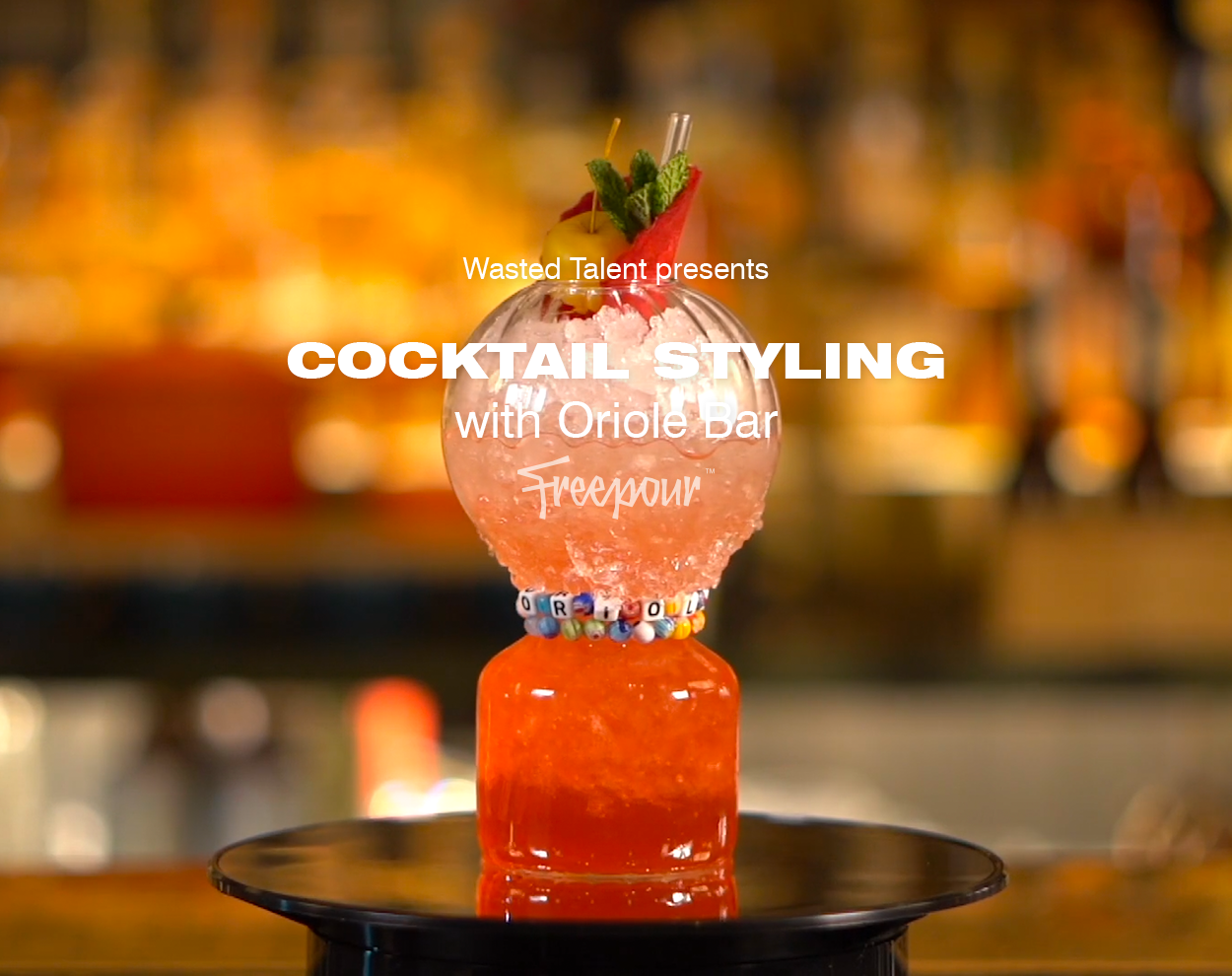 Cocktail Styling with Oriole Bar